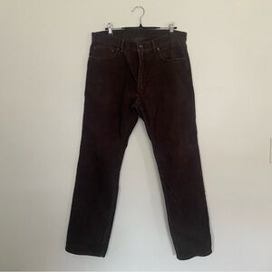 GAP 1969 Men’s Corduroy Relaxed Straight Brown Pants - Size 32/30